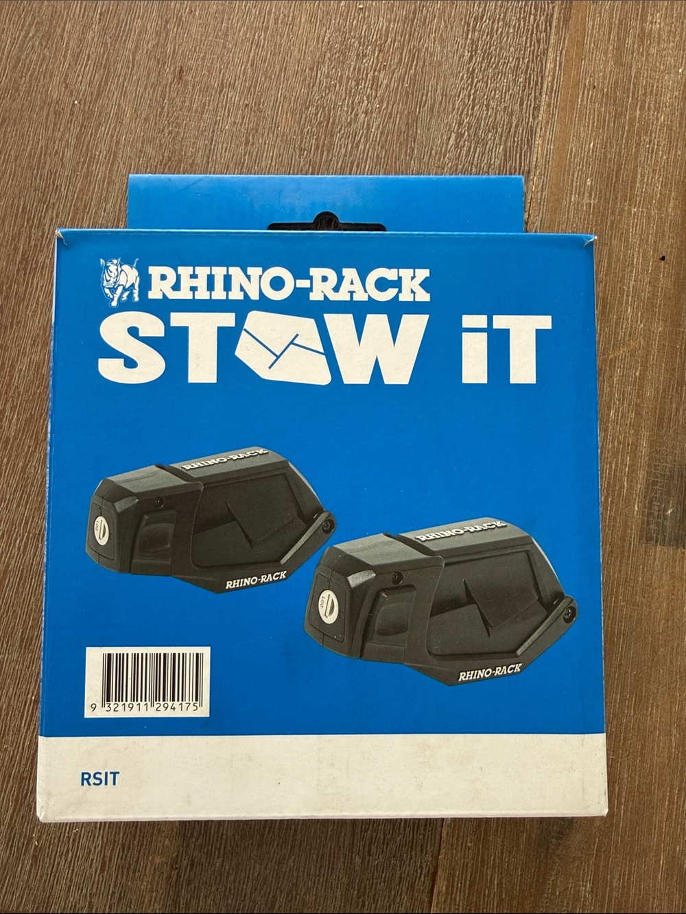 Rhino-Rack Stow It Utility Holder Regular Locking Roof Rack Mount RSIT NIB